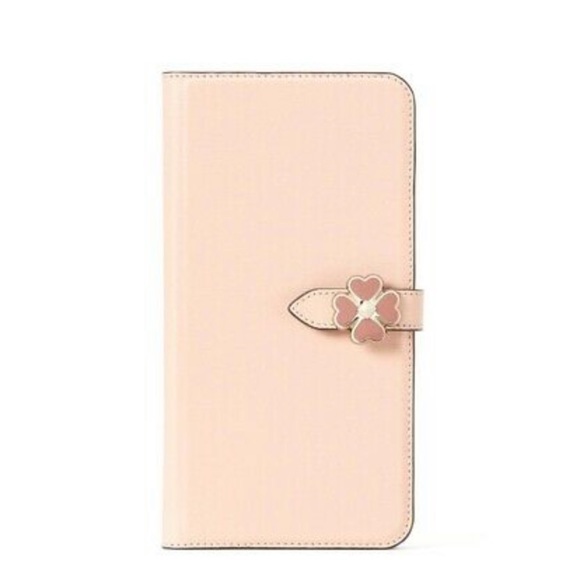 kate spade Accessories - Kate Spade Flower Wrap Folio iPhone XR Rosy Cheeks